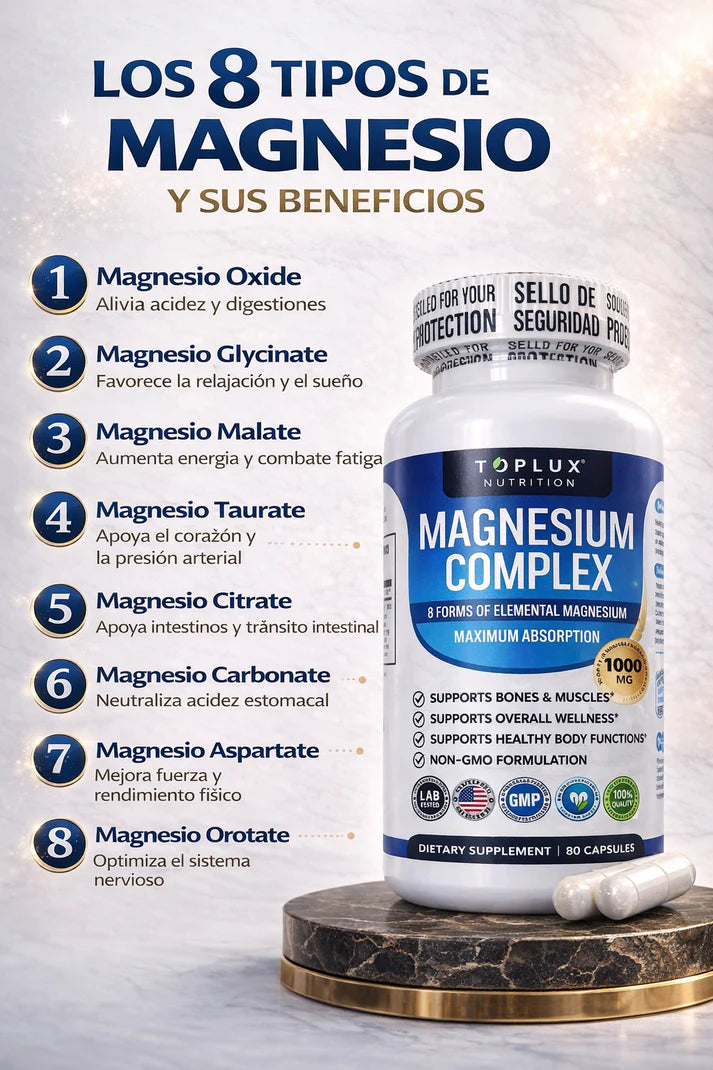 MAGNESIO COMPLEX 8 ELEMENTAL 1000 mg